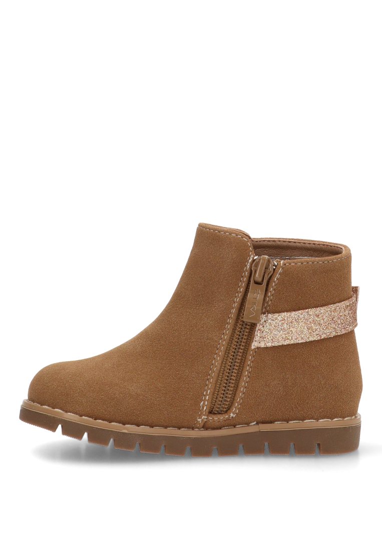 BOTIN HEBILLA CORAZON ROMA 110558 ETIKA NIyA BEIGE