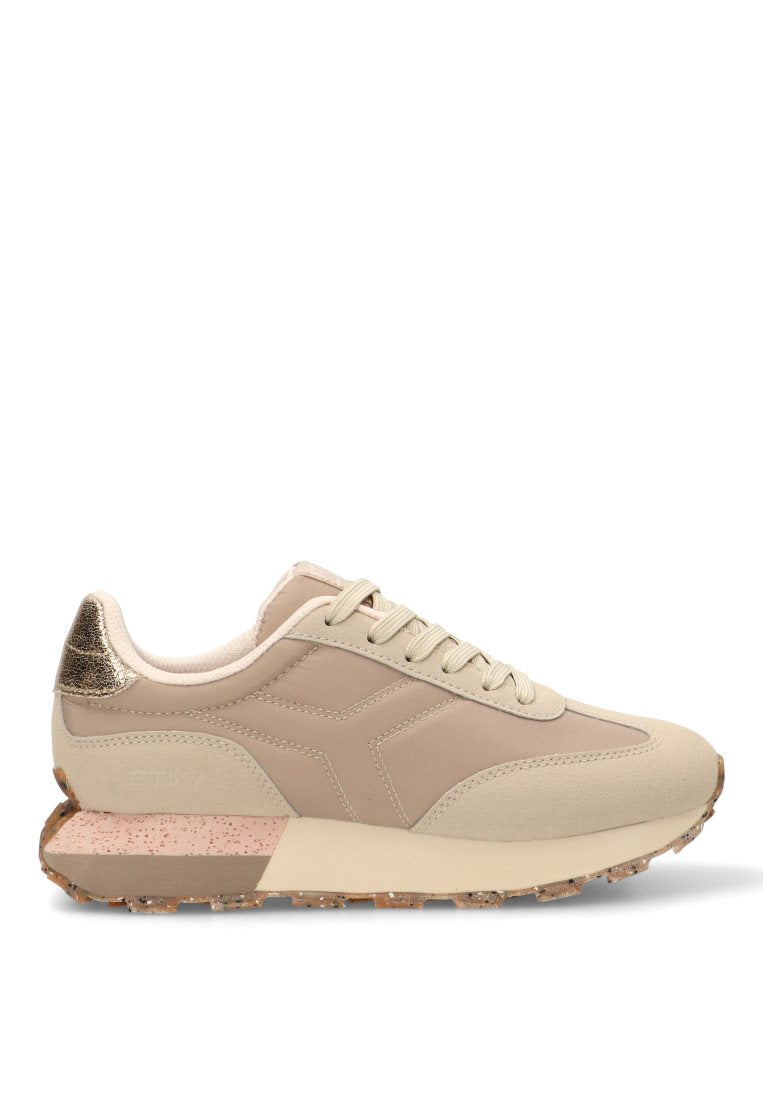 DEPORTIVO CASUAL CAMBRIDGE 50010 ETIKA MUJER ORO