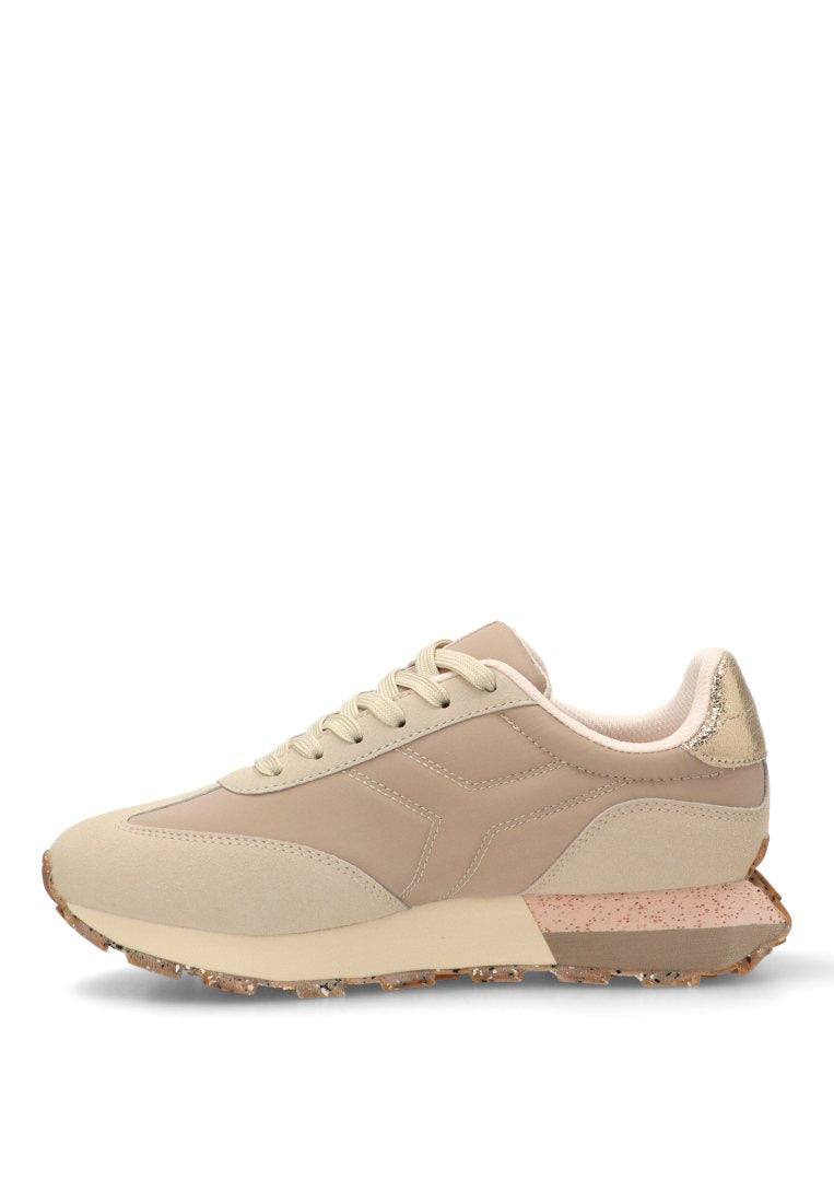 DEPORTIVO CASUAL CAMBRIDGE 50010 ETIKA MUJER ORO