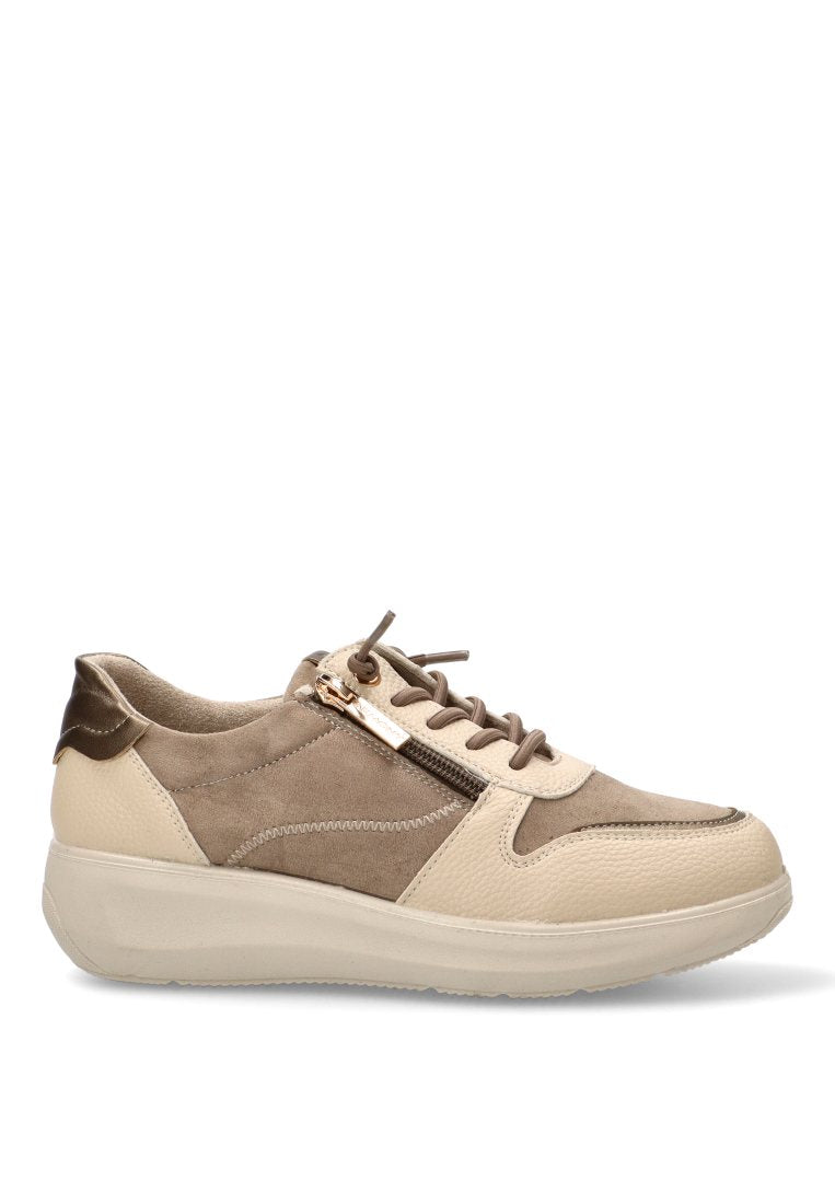 MOCASIN ELASTICOS 60015 ARMONY MUJER TAUPE