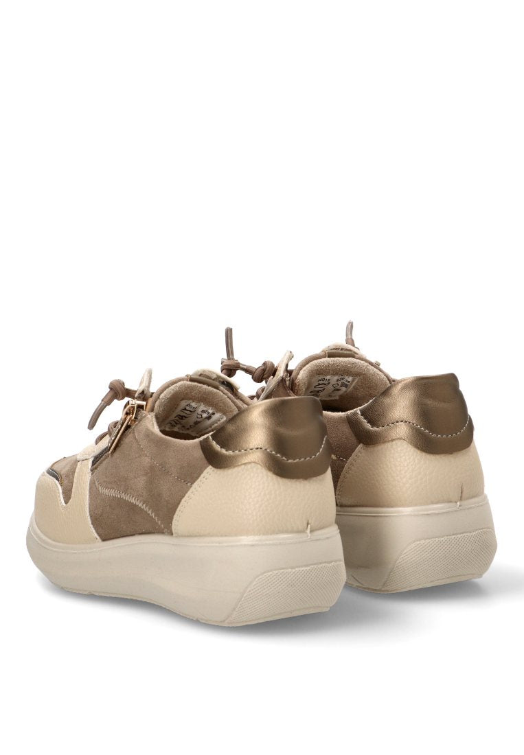 MOCASIN ELASTICOS 60015 ARMONY MUJER TAUPE