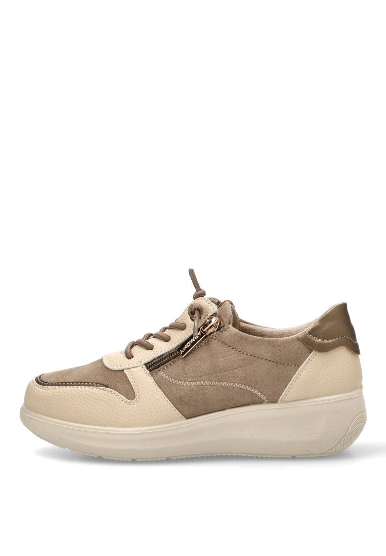 MOCASIN ELASTICOS 60015 ARMONY MUJER TAUPE