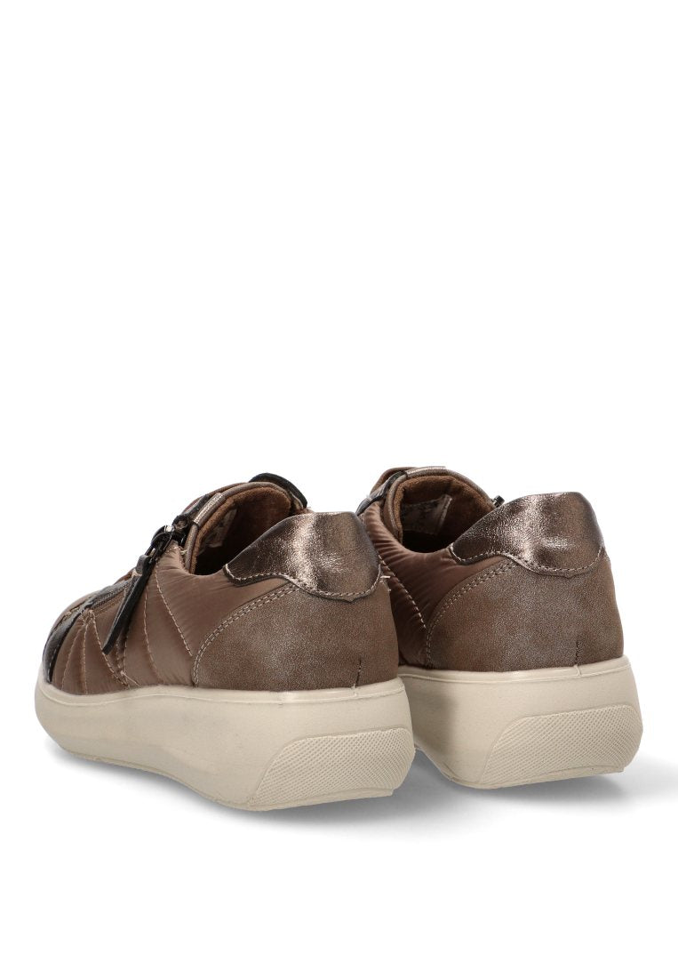 MOCASIN ACOLCHADO CREMALLERA 60014 ARMONY MUJER MARRoN