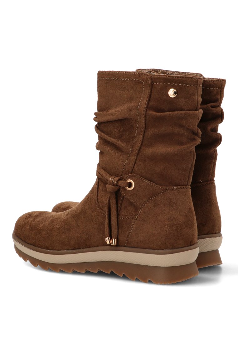 BOTIN ARRUGADO ANGER 02 11112 ETIKA MUJER MARRoN