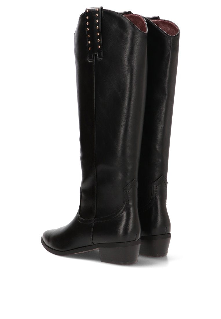 BOTA ALTA DENNIS 01 110552 ETIKA MUJER NEGRO