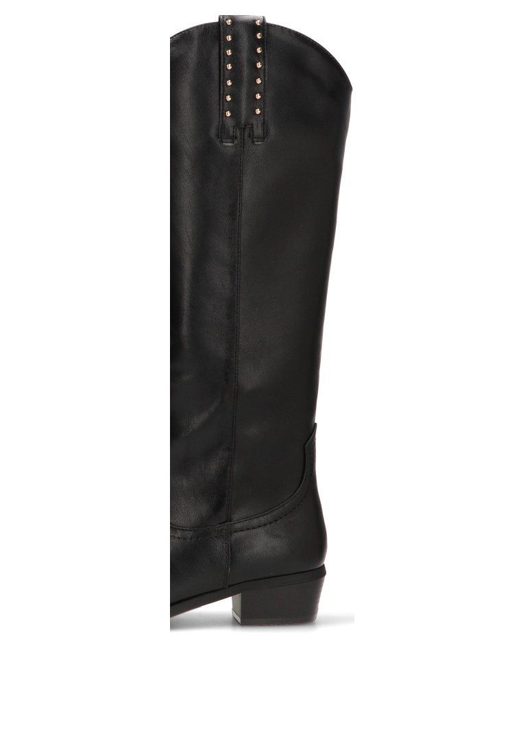 BOTA ALTA DENNIS 01 110552 ETIKA MUJER NEGRO