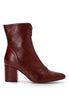 BOTIN CREMALLERA HANNA 32022 ETIKA, MUJER BURDEOS Burdeos