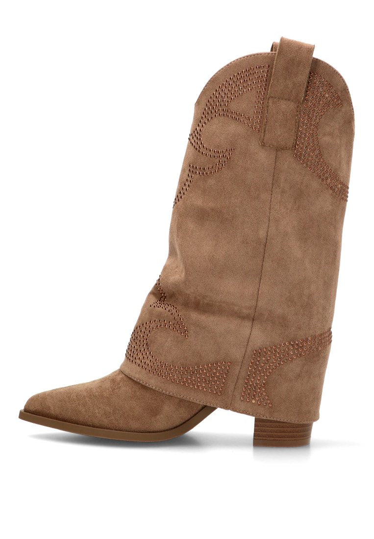 BOTA CAMPERA POLAINA HANNA 110545 ETIKA MUJER TAUPE
