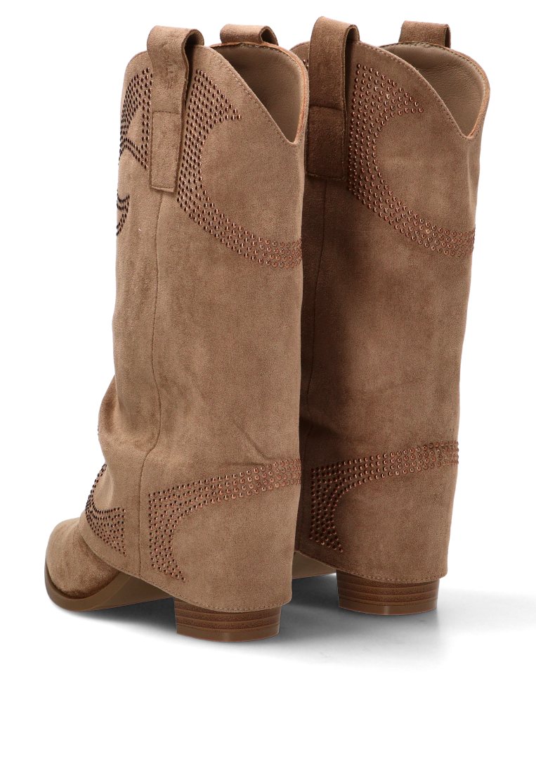 BOTA CAMPERA POLAINA HANNA 110545 ETIKA MUJER TAUPE
