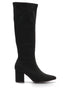 BOTA ALTA PUNTERA FINA JULIETTE 01 32018 ETIKA, MUJER NEGRO Negro