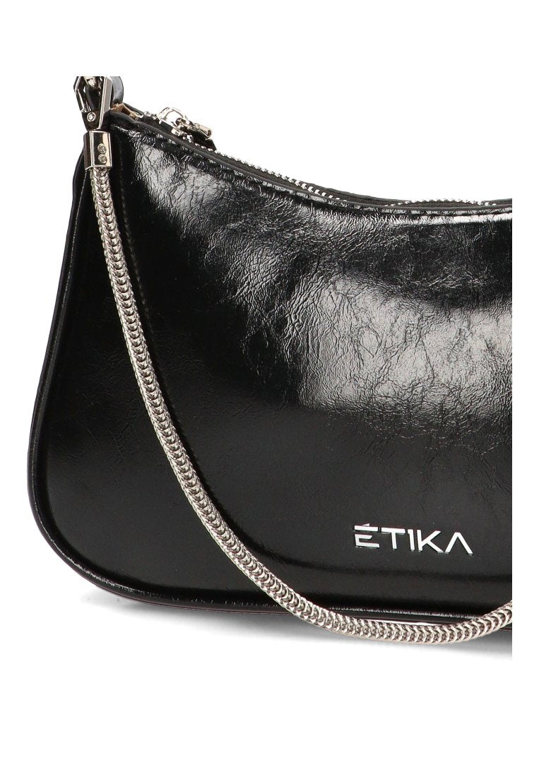 BOLSO CADENA B502 ETIKA MUJER NEGRO