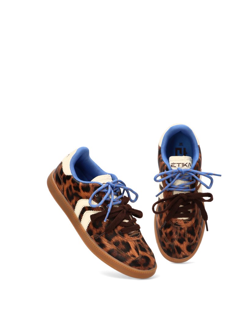DEPORTIVA CASUAL GONDOLA 50030 ETIKA MUJER LEOPARDO