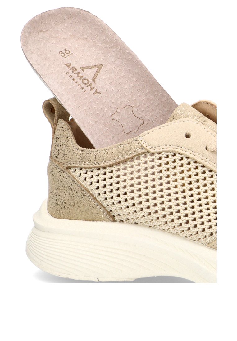 DEPORTIVAS CONFORT CALDERA 50027 ARMONY MUJER BEIGE