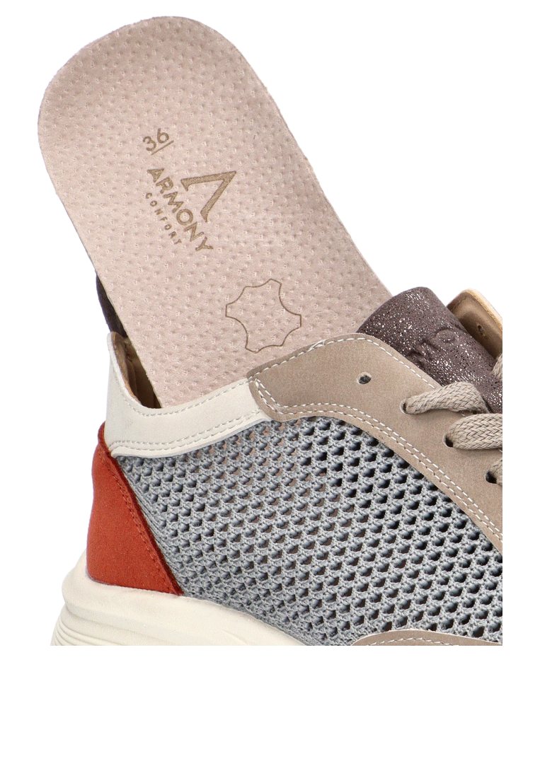 DEPORTIVA CONFORT CALDERA 50027 ARMONY MUJER GRIS