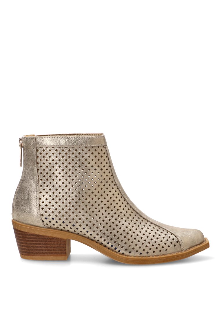 BOTINES CALADOS ORO PROME 31129 ETIKA MUJER ORO