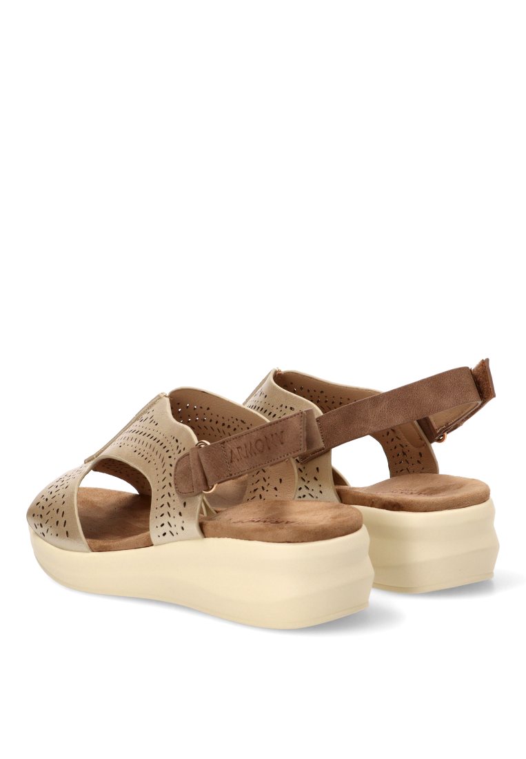 SANDALIA CALADA ORO ALISIO 40019 ARMONY MUJER ORO