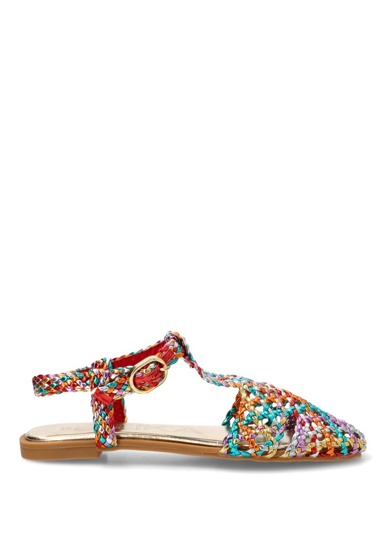 BAILARINAS TRENZADAS MYKKINA 10132 ETIKA MUJER MULTICOLOR