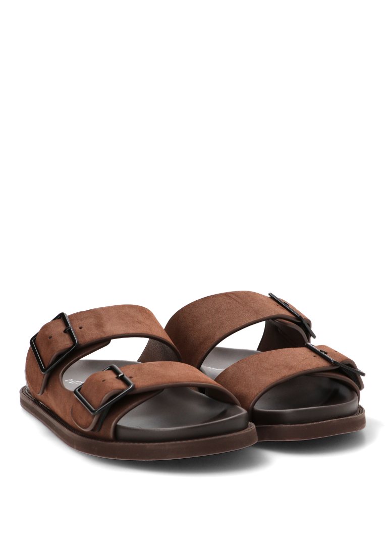 SANDALIA HEBILLAS NAMMOS 41027 ETIKA HOMBRE CHOCOLATE