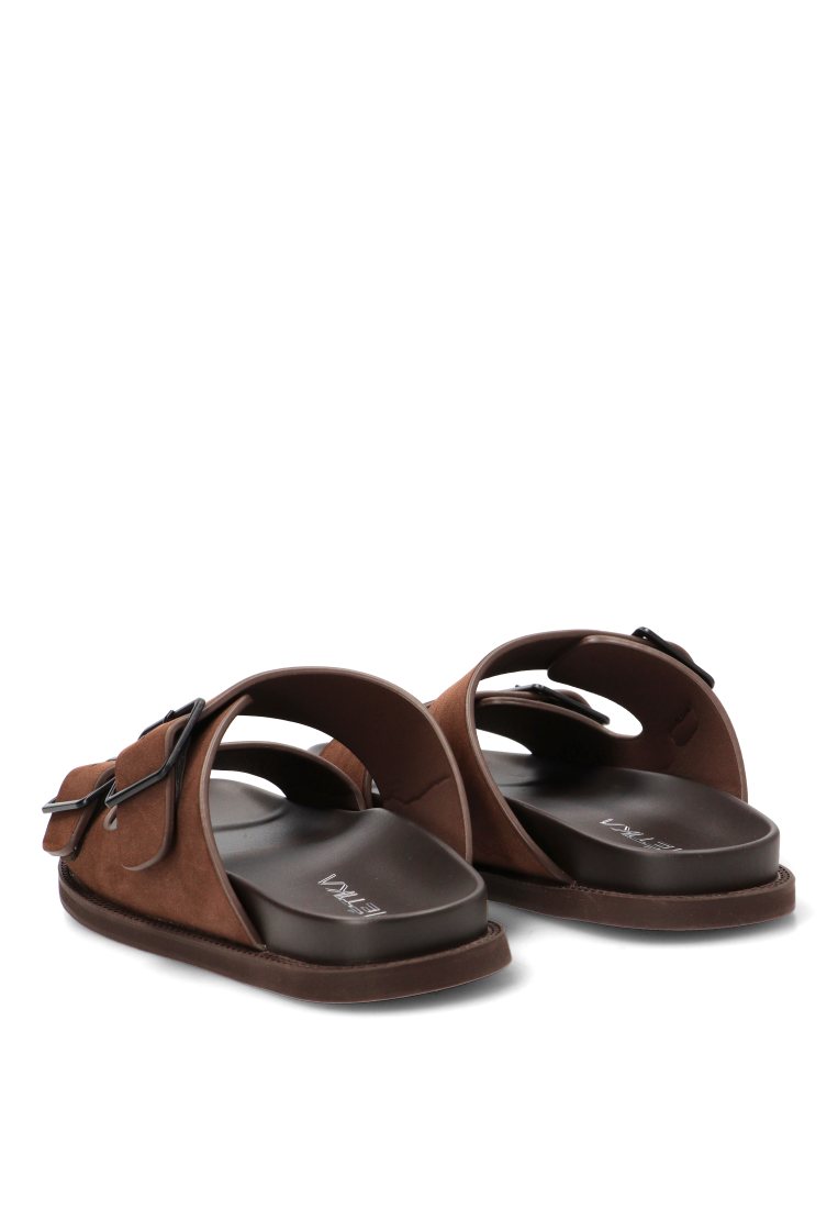 SANDALIA HEBILLAS NAMMOS 41027 ETIKA HOMBRE CHOCOLATE