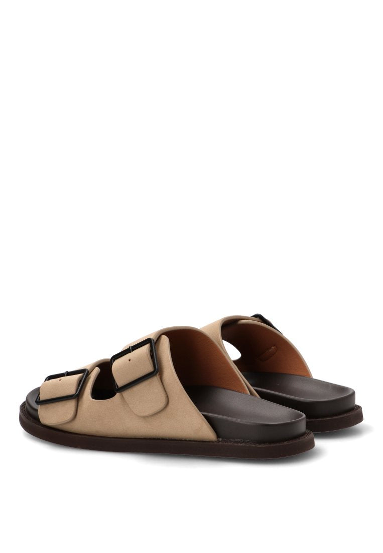 SANDALIA HEBILLA NAMMOS 41027 ETIKA HOMBRE TAUPE