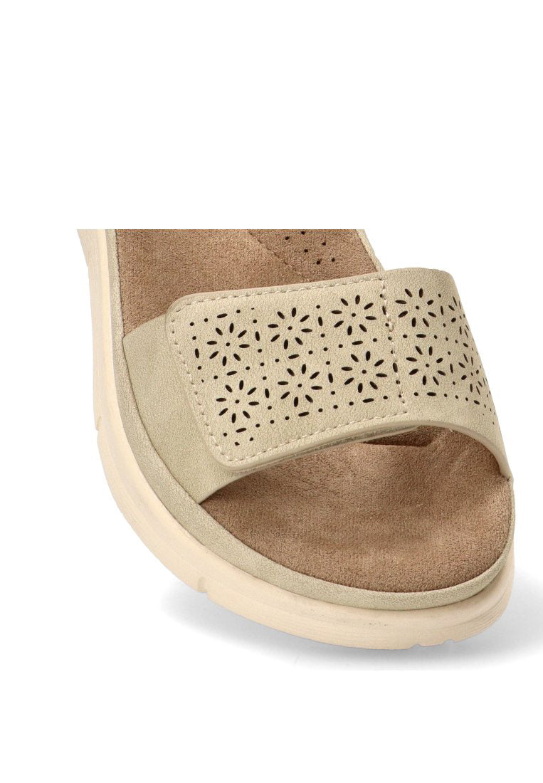 SANDALIA CONFORT PLAYAZO 40017 ARMONY MUJER BEIGE
