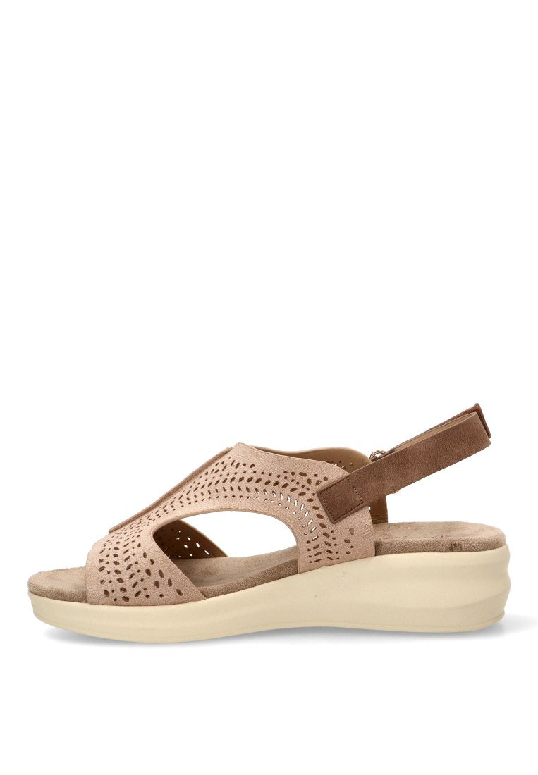 SANDALIA CALADA ALISIO 40019 ARMONY MUJER BEIGE