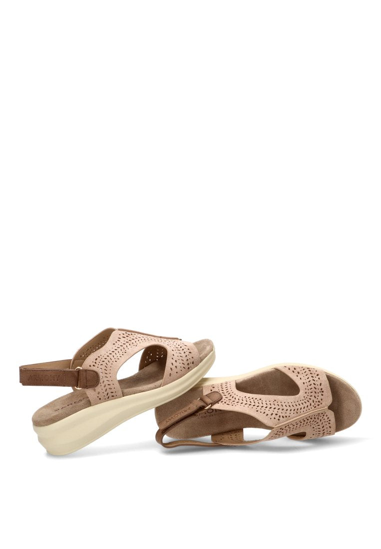 SANDALIA CALADA ALISIO 40019 ARMONY MUJER BEIGE