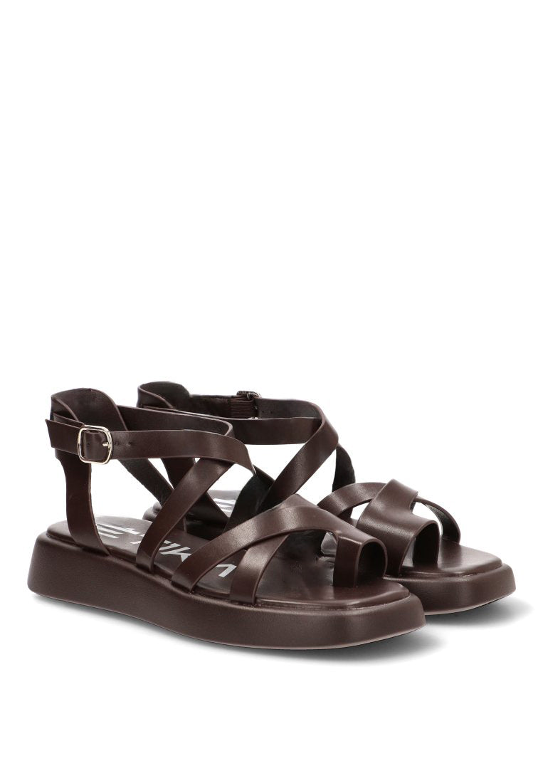 SANDALIA MARRoN GAMBETTA 10144 ETIKA MUJER MARRoN