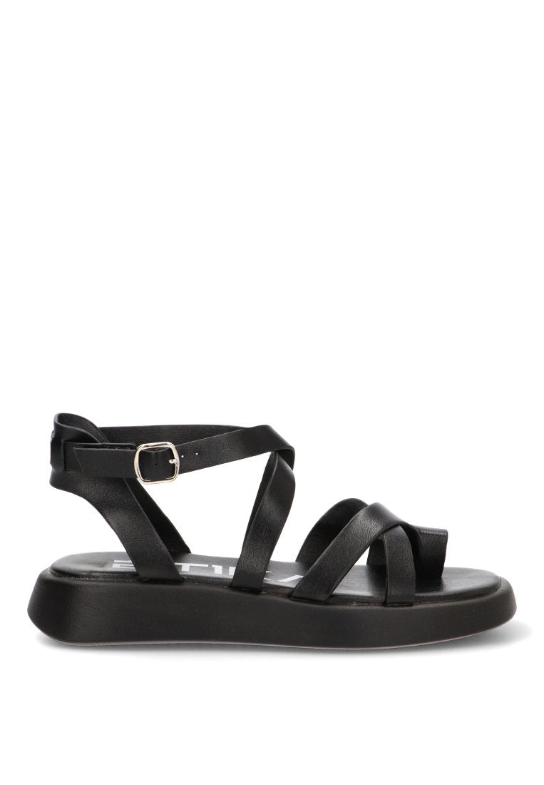 SANDALIAS NEGRO GAMBETTA 10144 ETIKA MUJER NEGRO