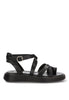 SANDALIAS NEGRO GAMBETTA 10144, ETIKA MUJER, NEGRO Negro