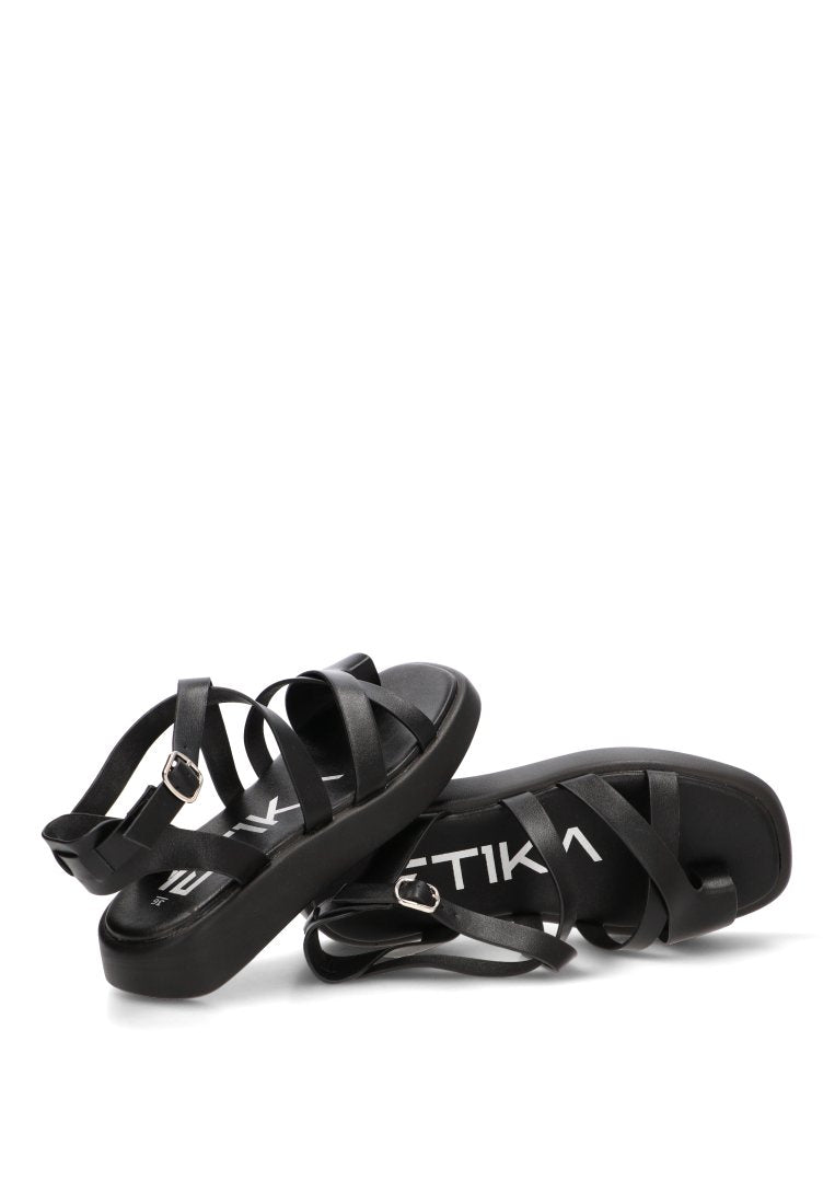 SANDALIAS NEGRO GAMBETTA 10144 ETIKA MUJER NEGRO