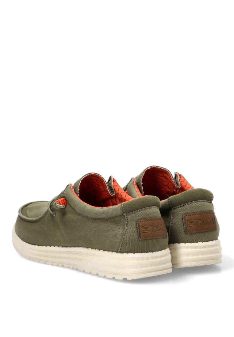 MOCASIN CORDONES 82047 ETIKA HOMBRE KAKHI