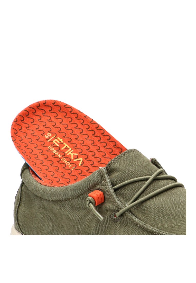 MOCASIN CORDONES 82047 ETIKA HOMBRE KAKHI