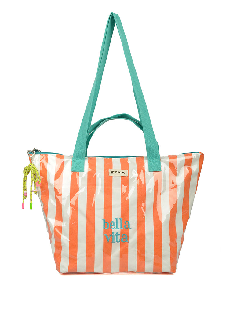 BOLSO PLAYA LEVANTE B30141 c ETIKA MUJER NARANJA