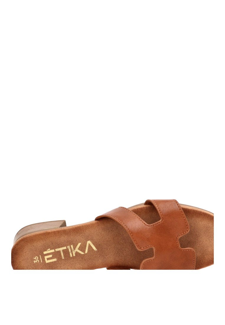 SANDALIA PALA MUJER MYRTA 01 30032 ETIKA MUJER CAMEL