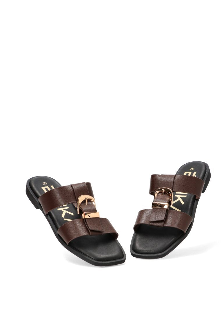 SANDALIA CHOCOLATE 10107 ETIKA MUJER CHOCOLATE