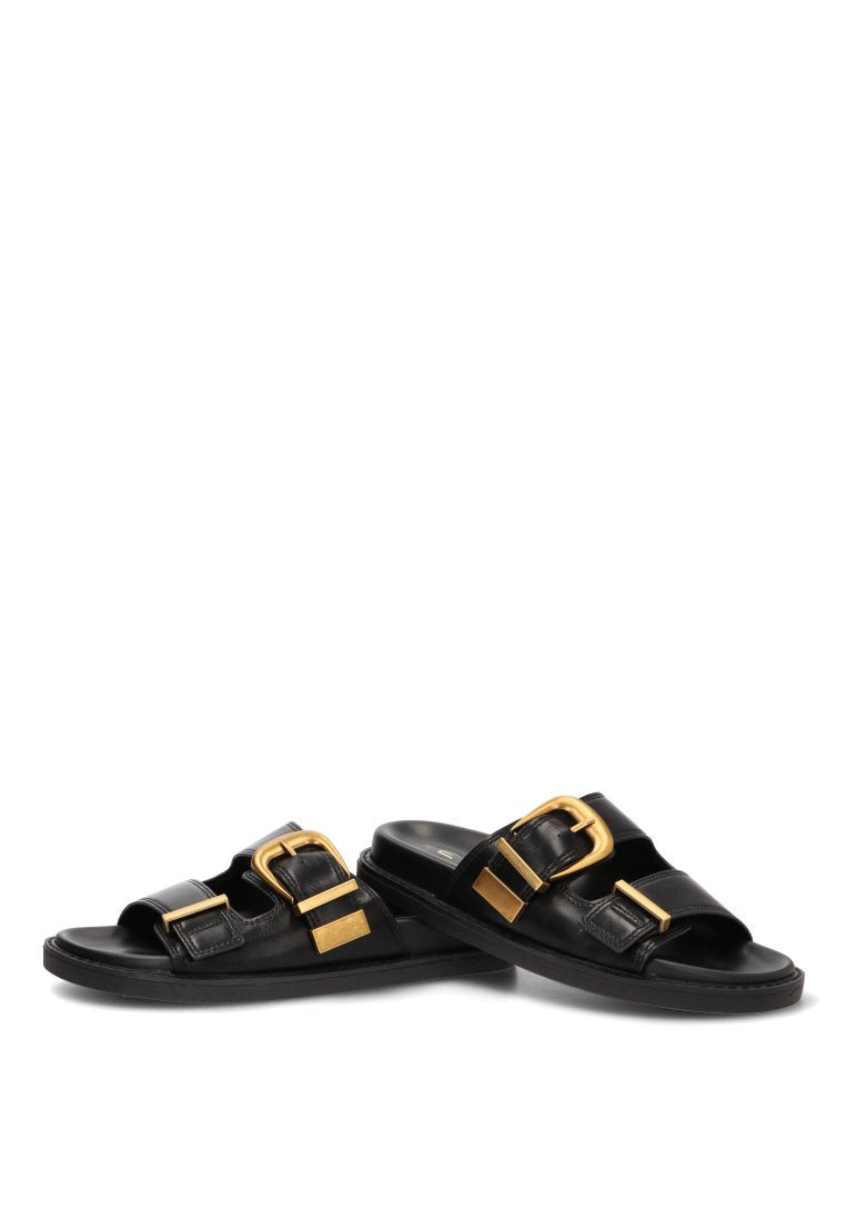 SANDALIA HEBILLA ALBERGHERIA 02 10152 ETIKA MUJER NEGRO