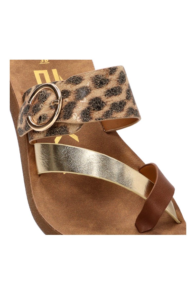 SANDALIA MUJER KATSIKI 10128 ETIKA MUJER LEOPARDO