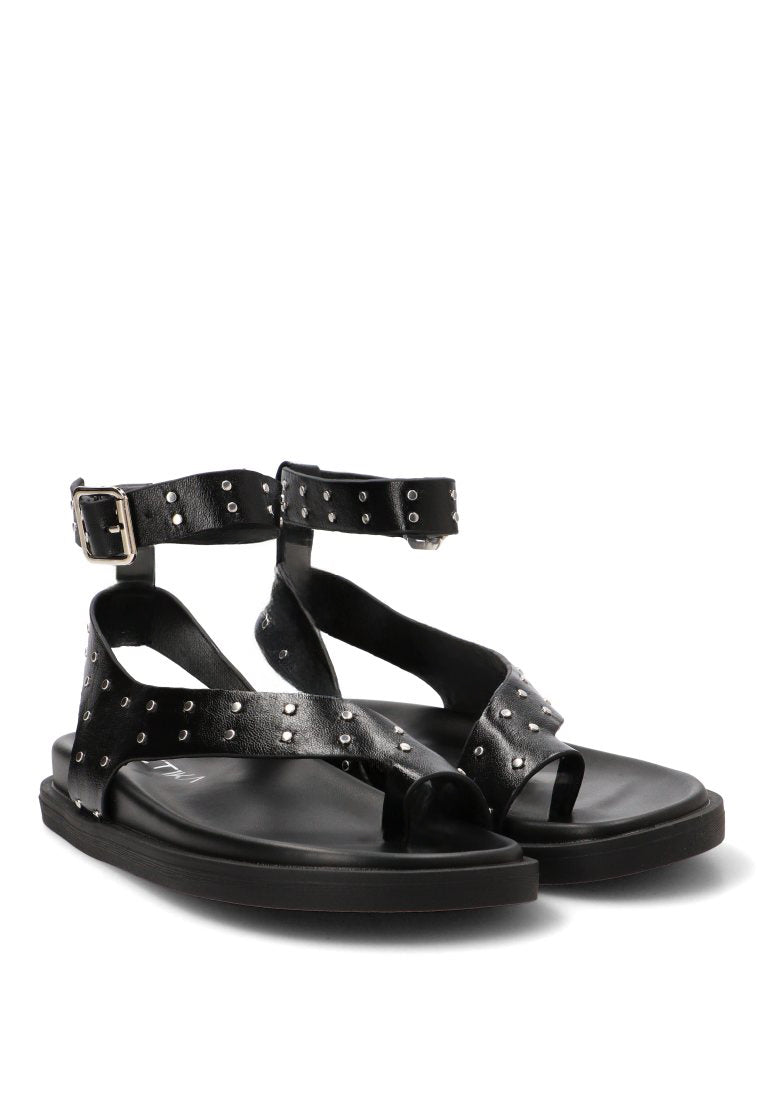 SANDALIA DEDO NIZA 10154 ETIKA MUJER NEGRO