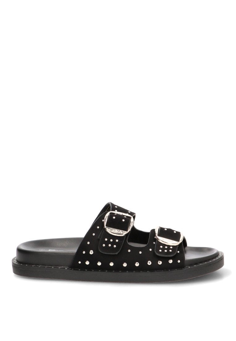 SANDALIA HEBILLA VUCCIRIA 01 10150 ETIKA MUJER NEGRO