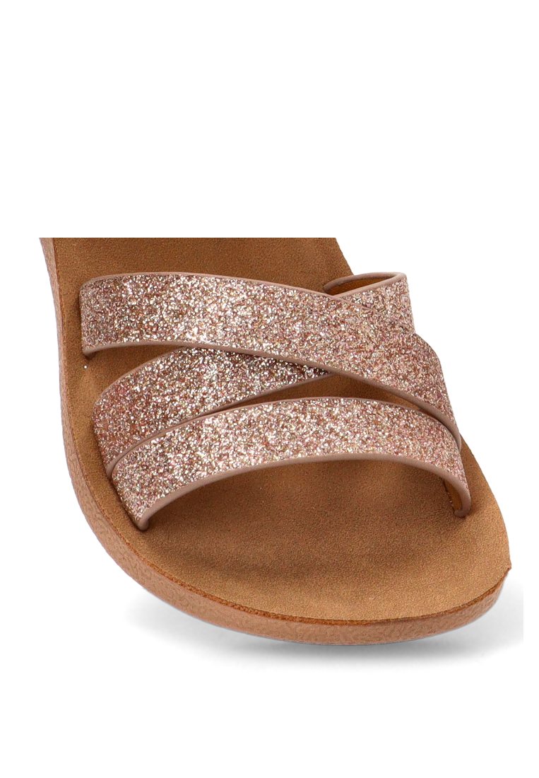 SANDALIA NIyA TIRAS MERCHIA 13736 ETIKA NIyA ORO ROSA