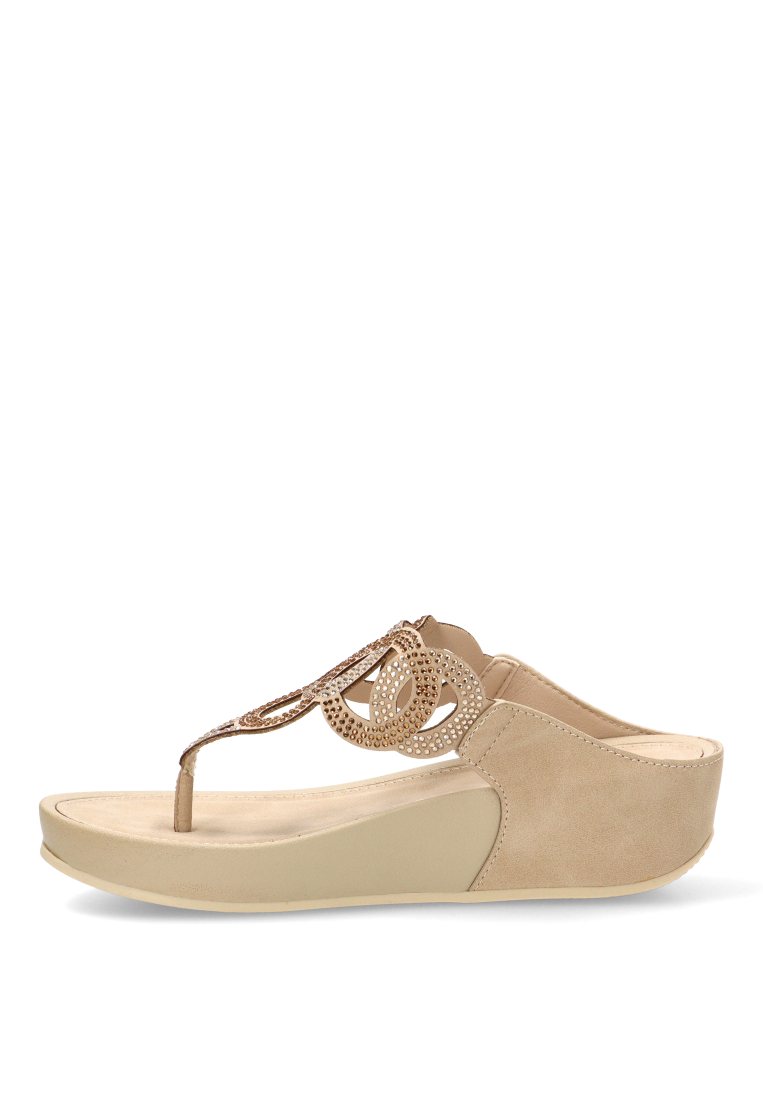 SANDALIA DE DEDO CONFORT BRILLO SEASIDE 10087 ARMONY MUJER HIELO