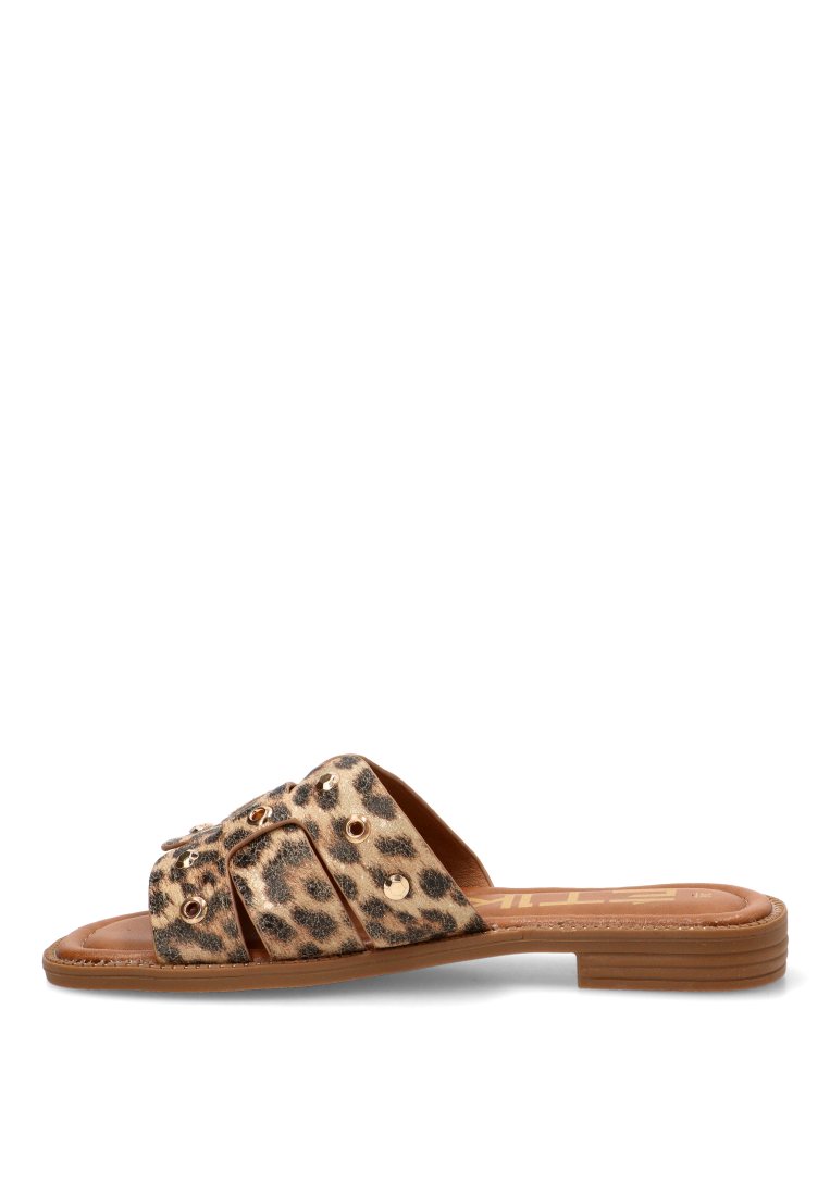 SANDALIAS DE PALA TACHUELAS ANACAPRI ETIKA MUJER LEOPARDO