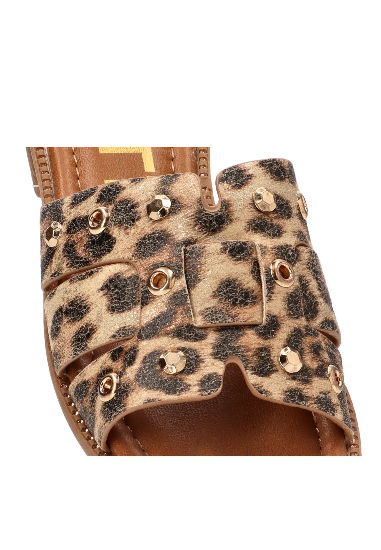 SANDALIAS DE PALA TACHUELAS ANACAPRI ETIKA MUJER LEOPARDO