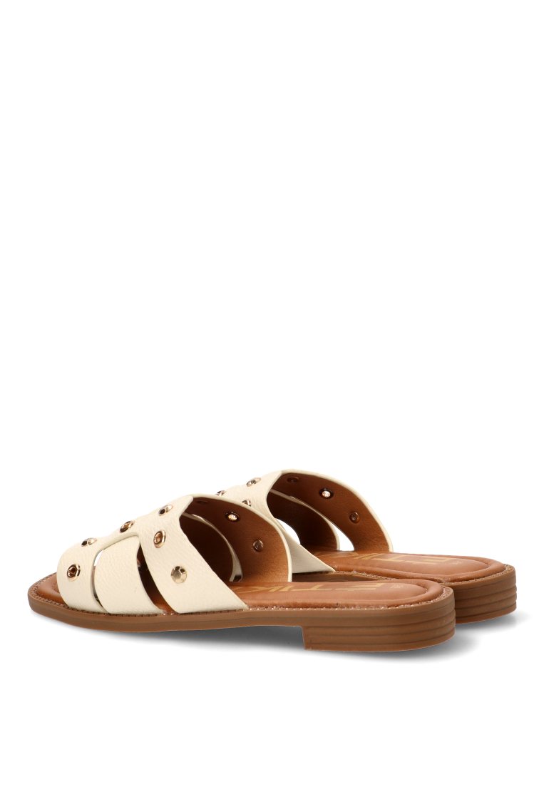 SANDALIA DE PALA TACHUELAS ANACAPRI 10162 ETIKA MUJER BLANCO