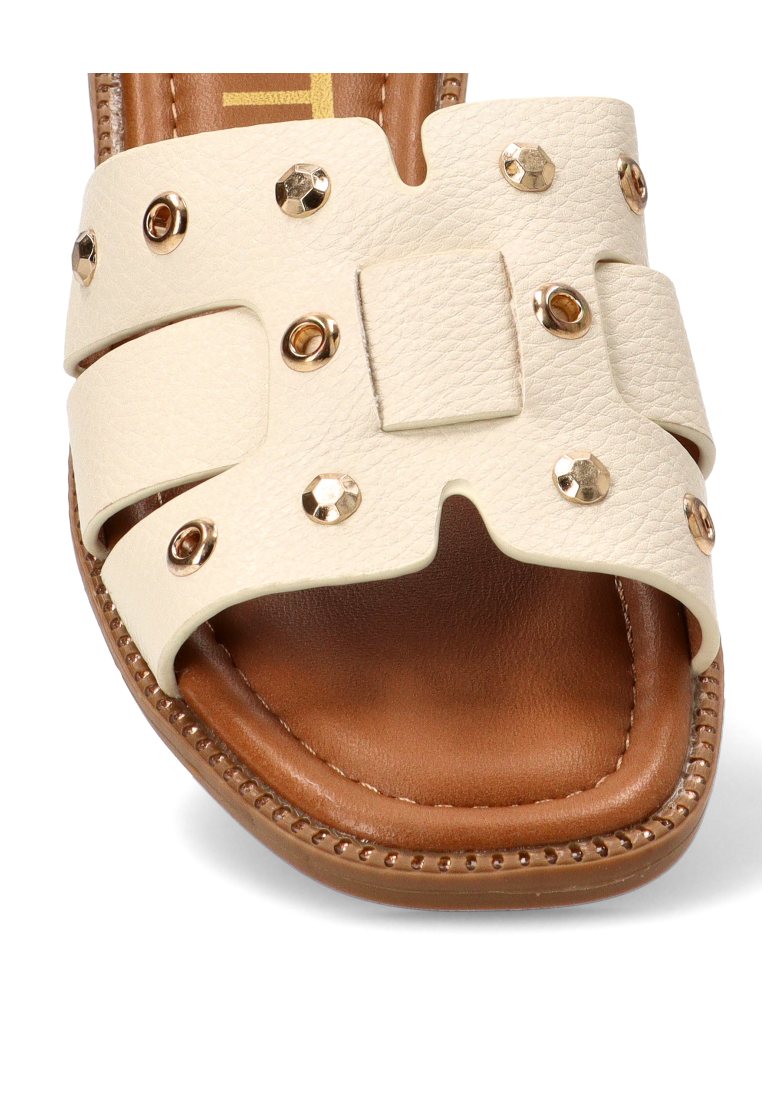 SANDALIA DE PALA TACHUELAS ANACAPRI 10162 ETIKA MUJER BLANCO