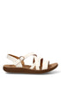 SANDALIAS TIRAS DERAWAN 10129, ETIKA, MUJER, BLANCO Blanco