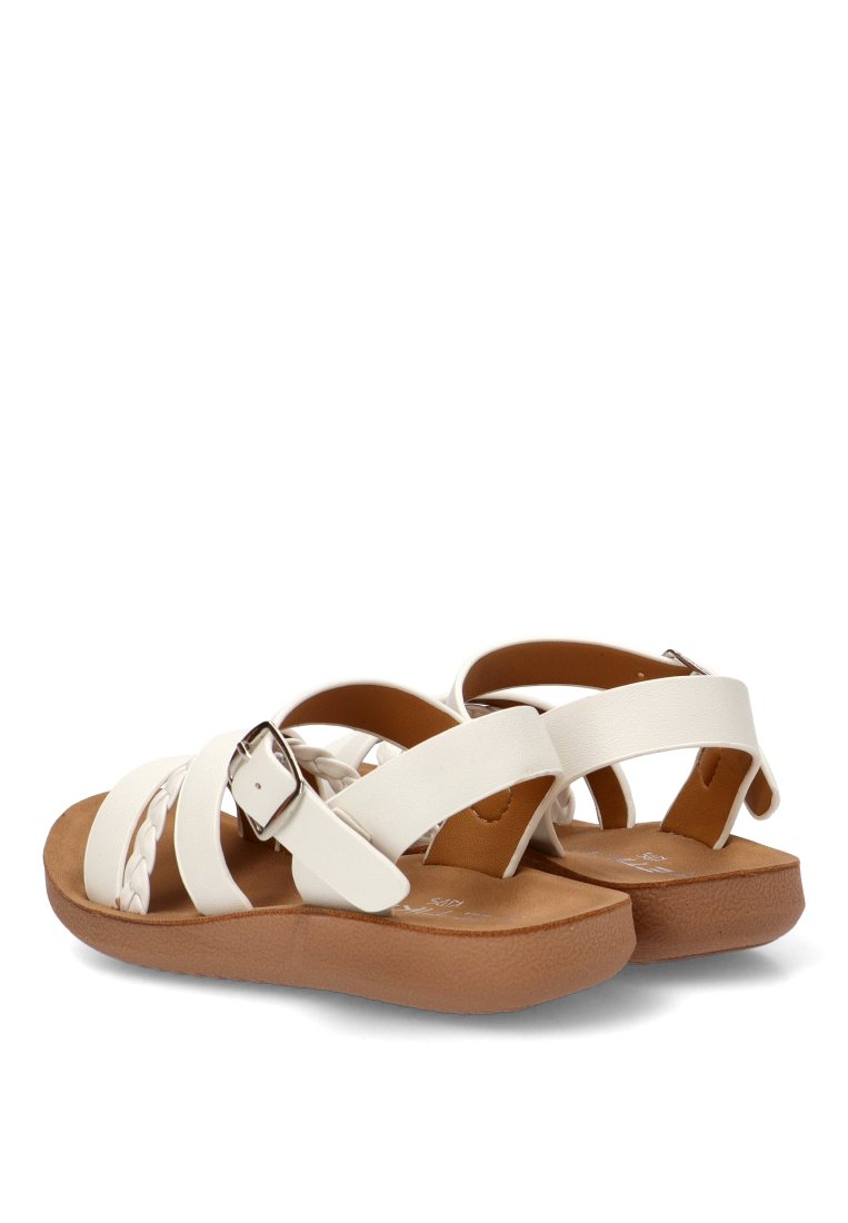 SANDALIAS TIRAS MERCHIA 13736 ETIKA NIyA BLANCO