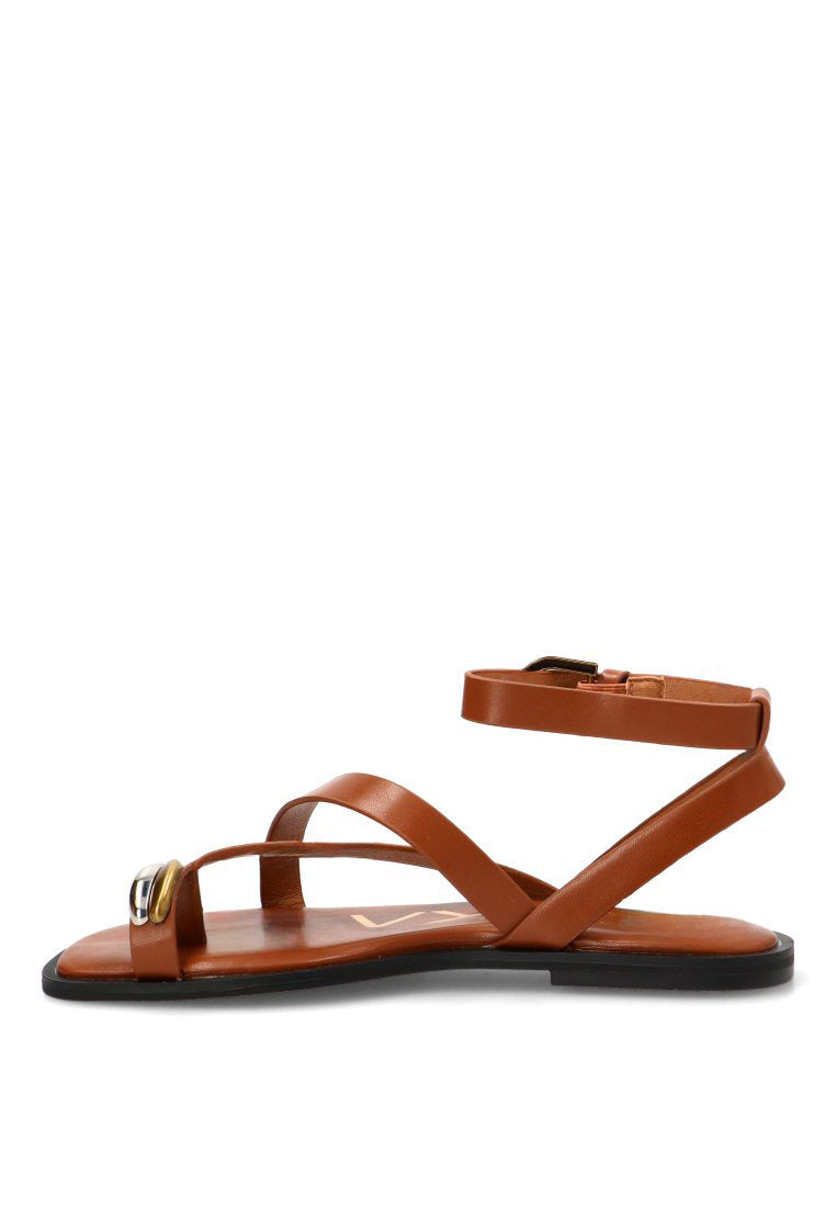 SANDALIA TIRAS ELIA 10174 ETIKA MUJER CUERO