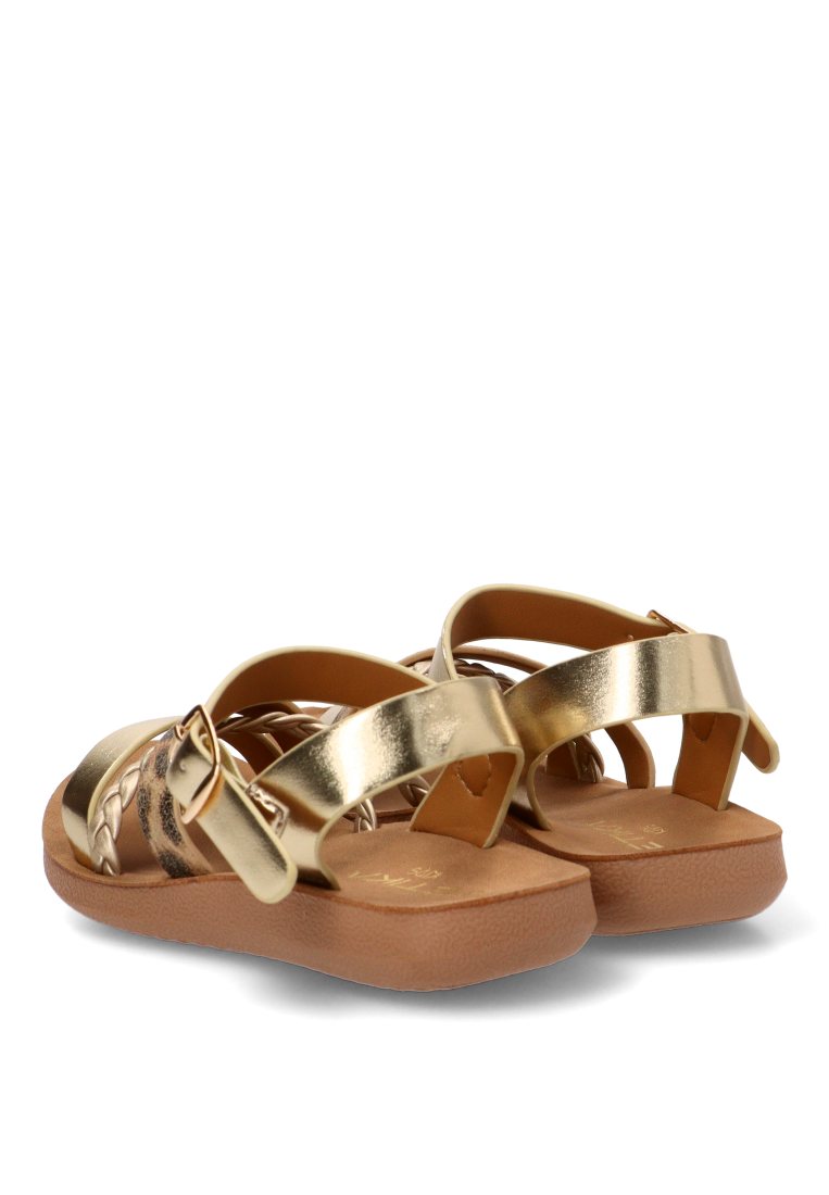 SANDALIAS TIRAS MERCHIA 13736 ETIKA NIyA LEOPARDO